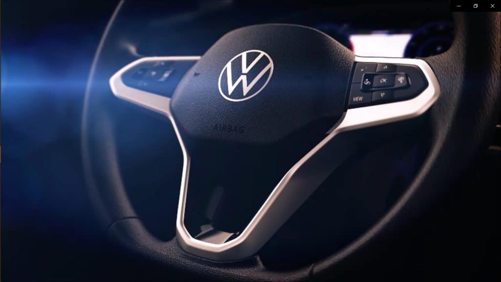 Volkswagen Nivus novo volante