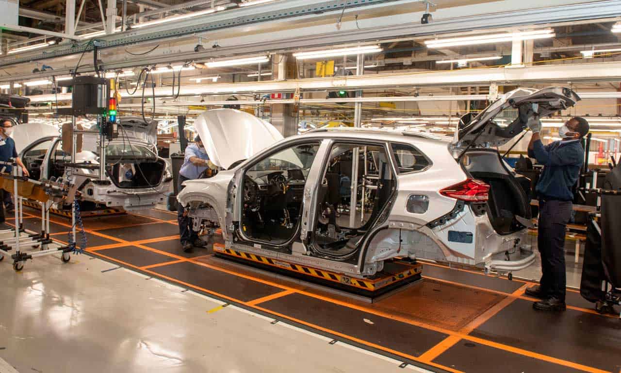 Tracker em produção na fábrica da Chevrolet em São Caetano do Sul