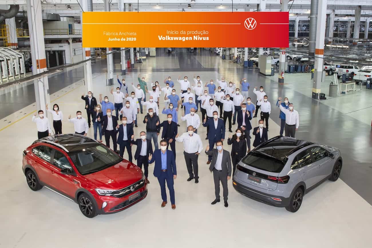 Volkswagen Nivus: produção na fábrica de Anchieta