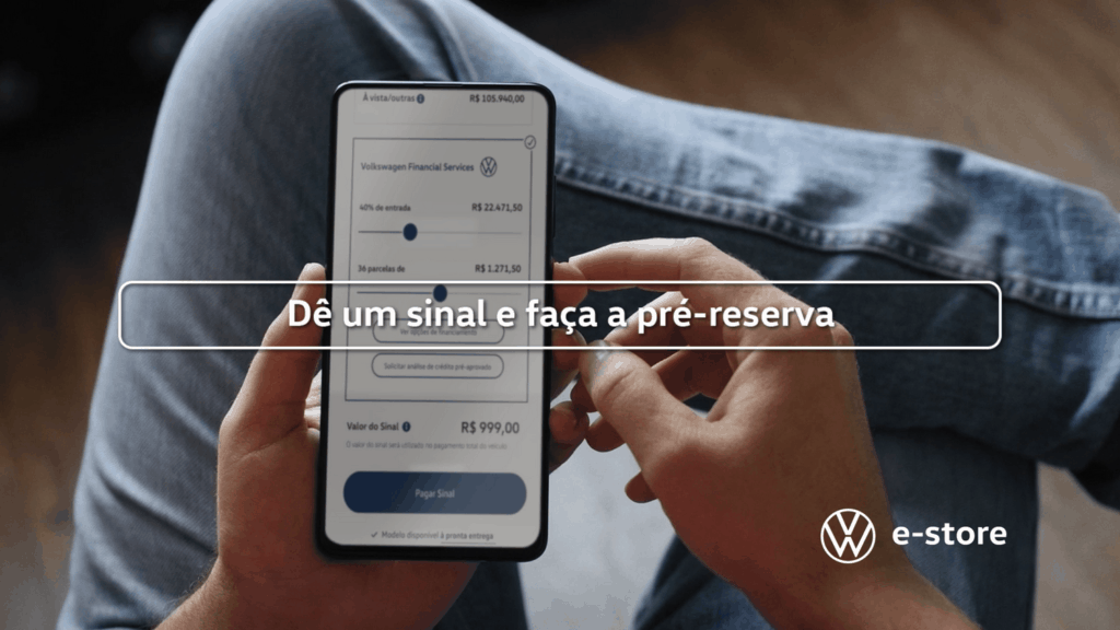Loja online VW e-store da Volkswagen