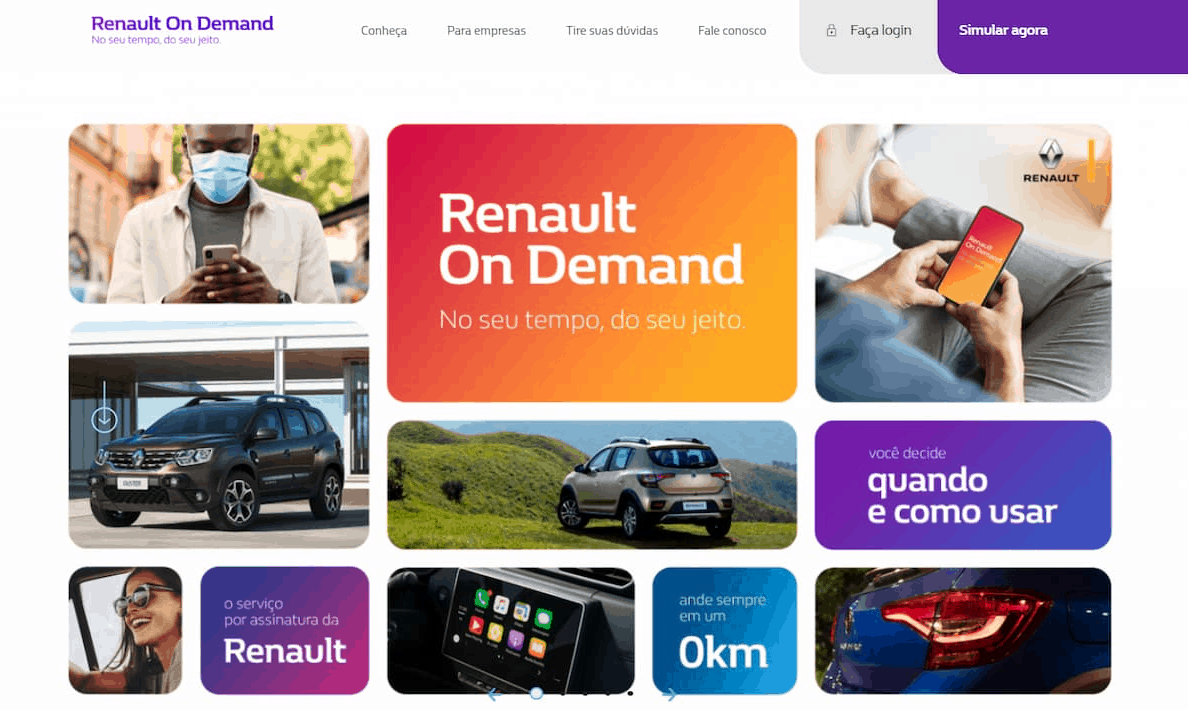Renault lança carro por assinatura com franquia a partir de 500 km