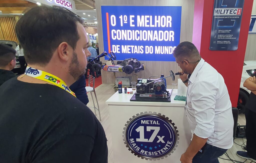 Estande da MILITEC Brasil na Autopar
