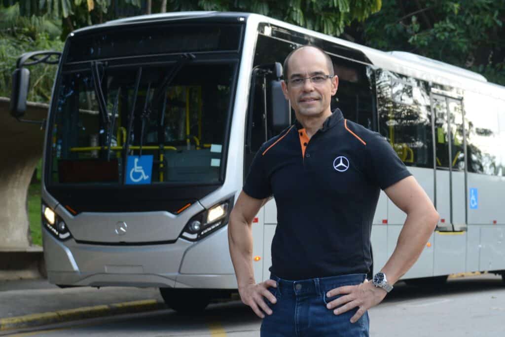 Walter Barbosa, diretor de Vendas da Mercedes-Benz Ônibus e Caminhões