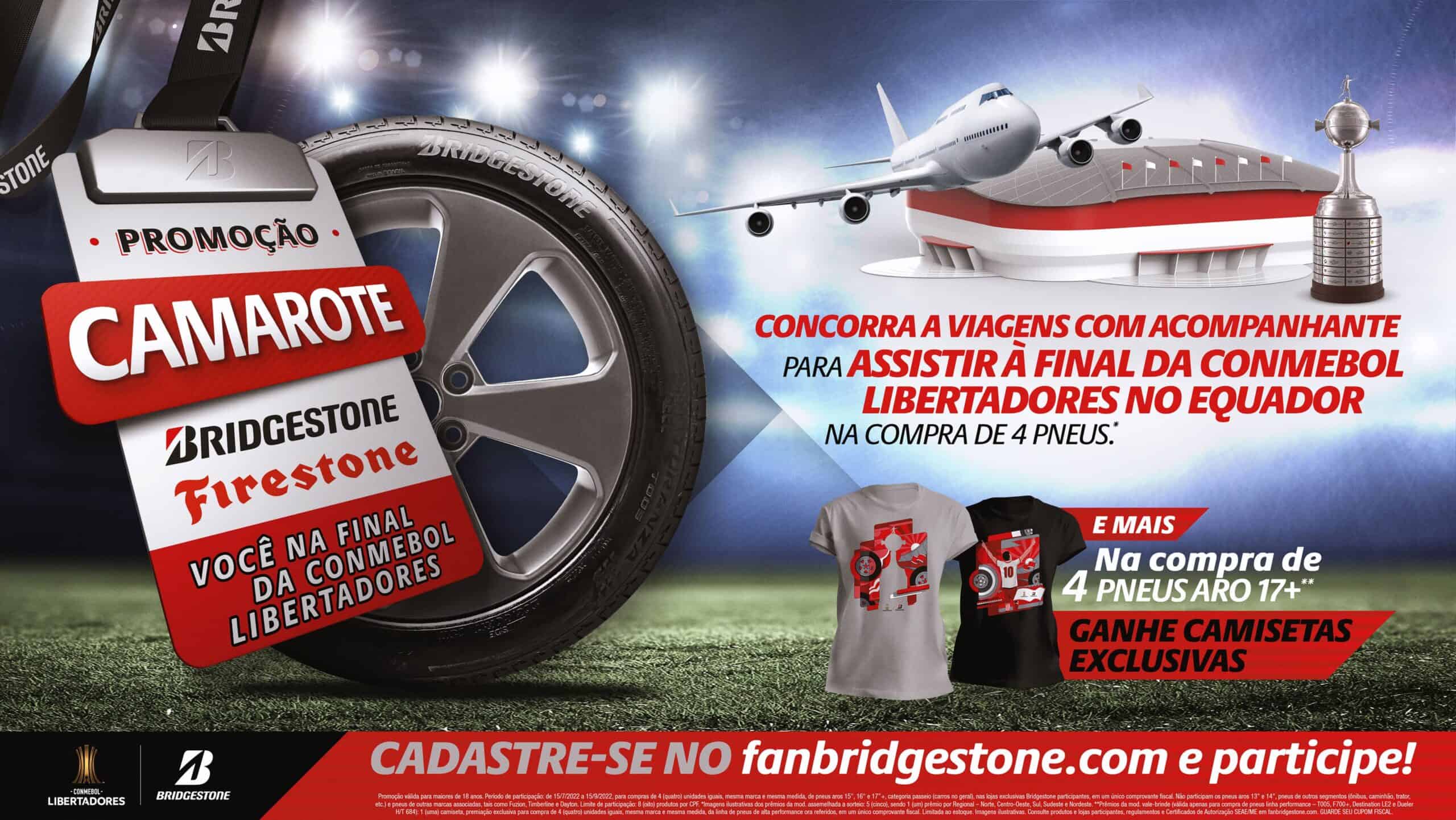 Camarote Bridgestone vai levar clientes para a final da Libertadores