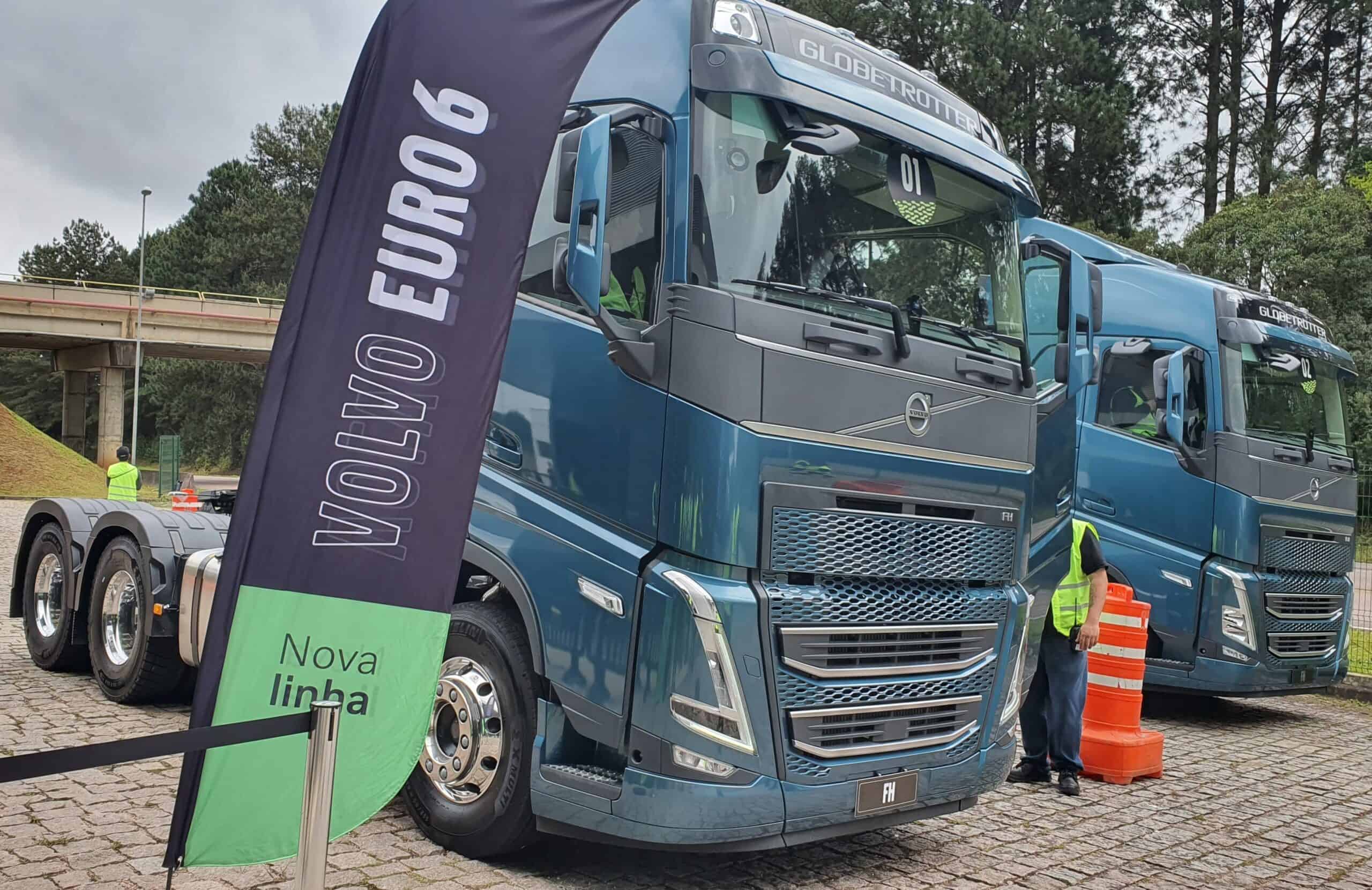 Volvo atualiza caminhões com tecnologia Euro 6 e motor próprio
