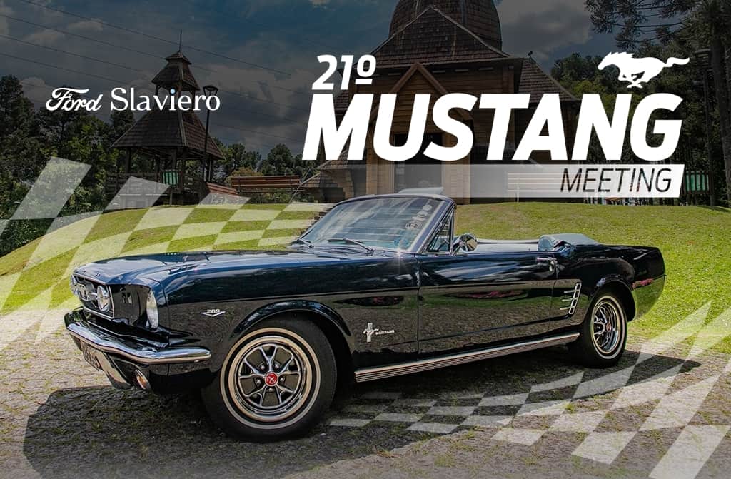 Mustang Meeting reúne 60 carros na Ford Slaviero em Curitiba