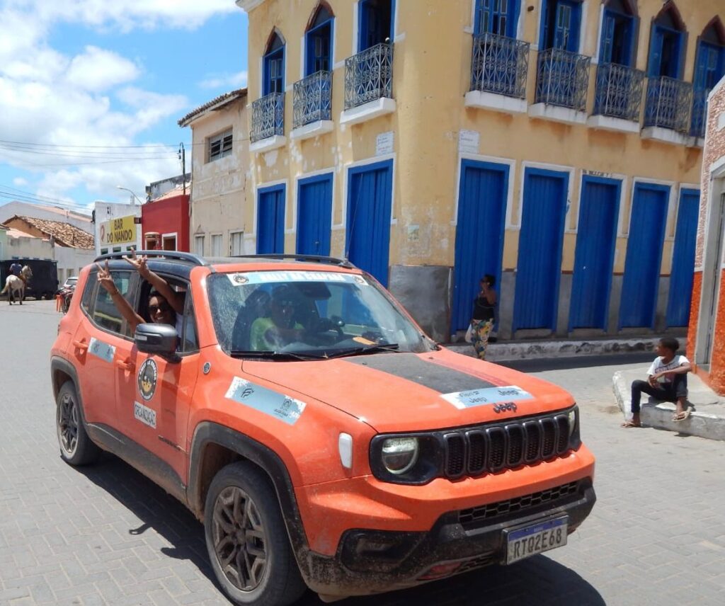 Jeep Renegade durante o Rally da Chapada, na Bahia